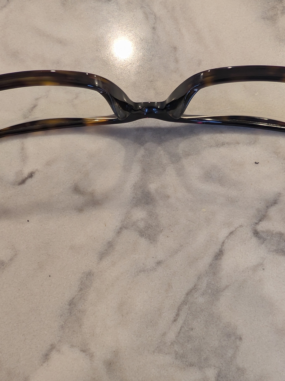 Prada VPR 10G Eyewear Glasses & Black Leather Case - Picture 6 of 9